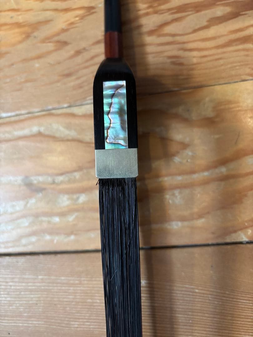 コントラバス弓 木製 ケース付き