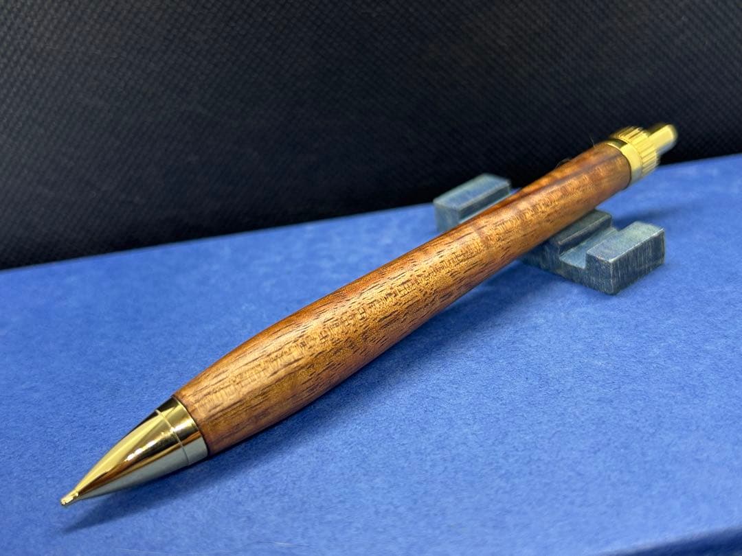 【早い者勝ち】ハワイアンコアカーリー　木軸ペン　加藤金属　ハンドメイド