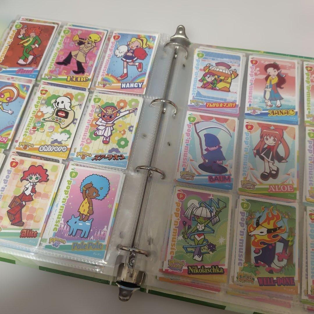 ポップンミュージック　カード　バインダーセット