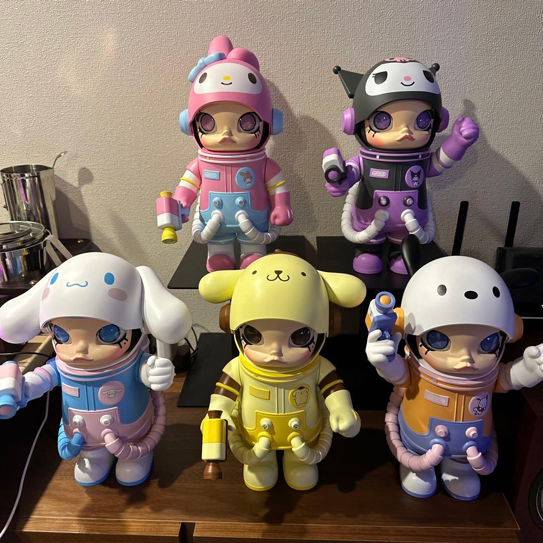 最終　MEGA コレクション 400% SPACE MOLLY サンリオ 5体