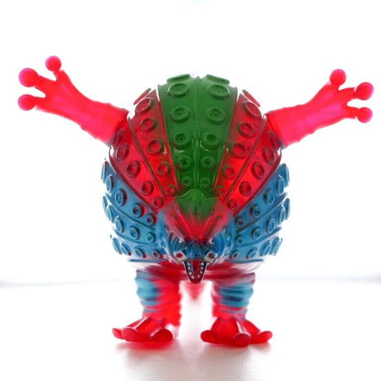 マルサン　タッコング　クリアーレッド　ソフビ