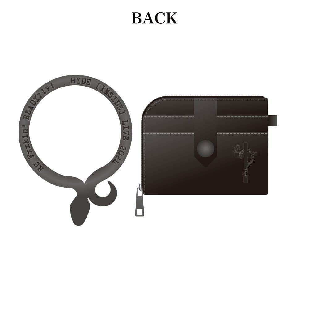 HYDE キーリング＆フォンストラップ付きケース