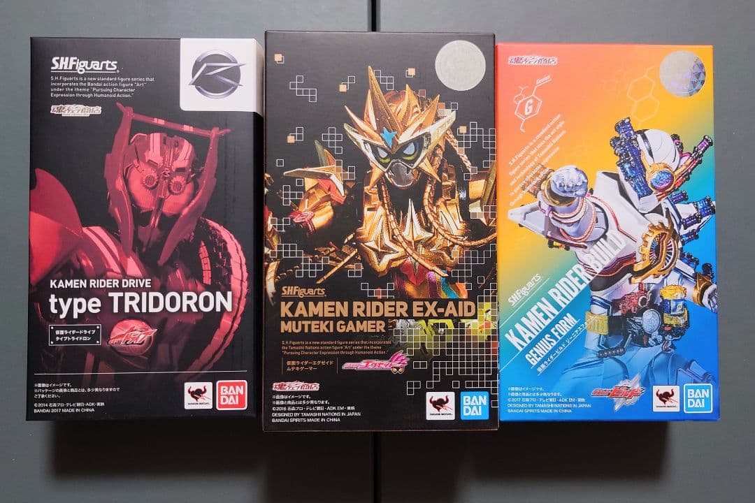 フィギュアーツ 仮面ライダー (開封品) 3体セット