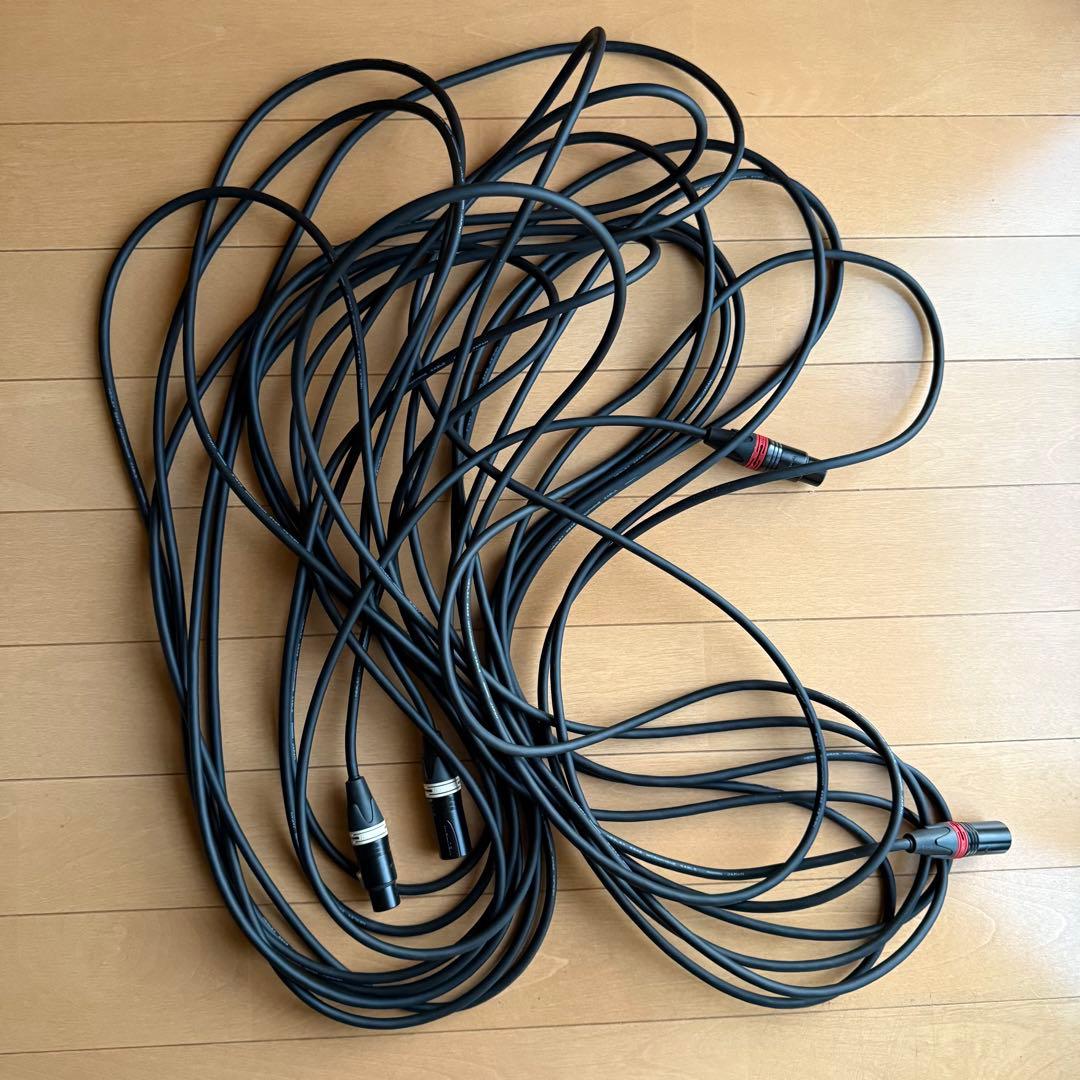 MOGAMI 2549 XLRケーブル 10m ×2本 PA・DTM