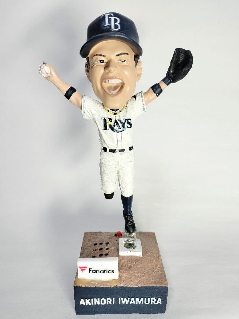 岩村明憲／”アリーグ優勝” ボブルヘッド人形 (2018／タンパベイ・レイズ)