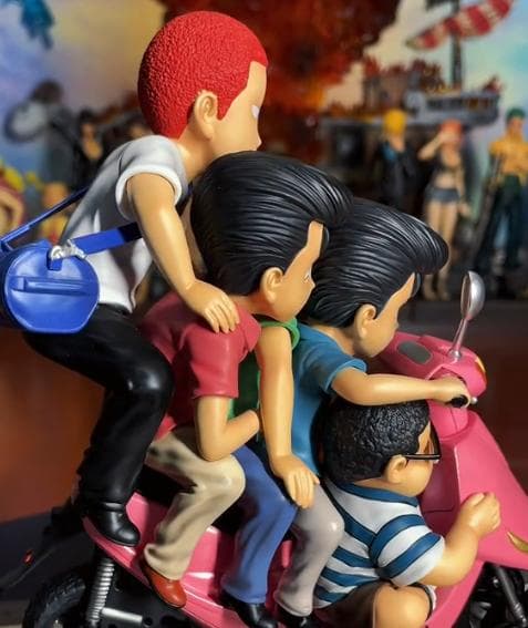 スラムダンク 桜木軍団 桜木花道 フィギュア ガレージキット 塗装済み完成品