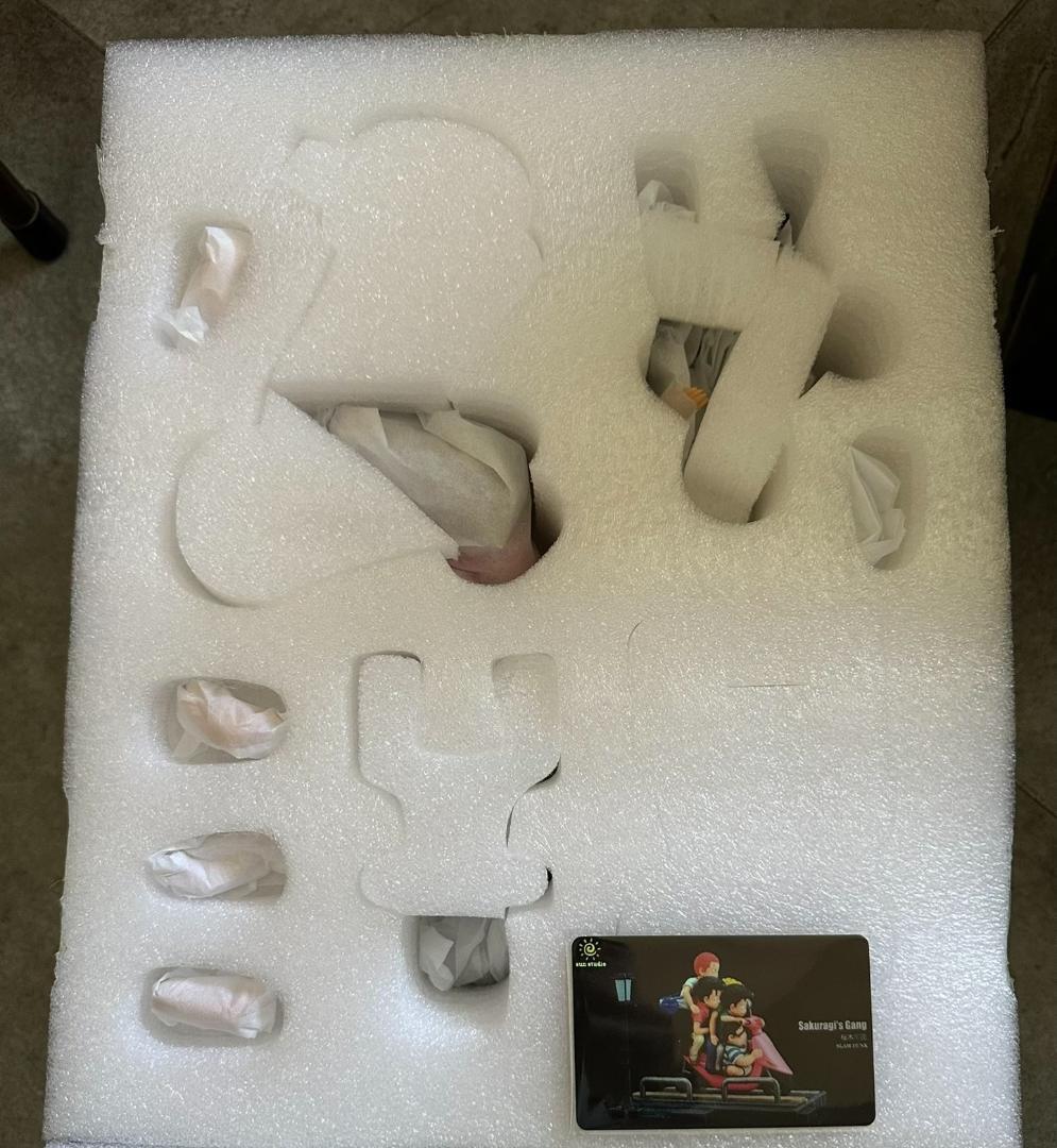 スラムダンク 桜木軍団 桜木花道 フィギュア ガレージキット 塗装済み完成品