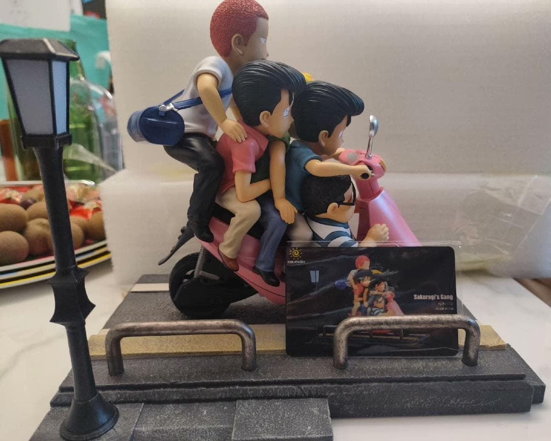 スラムダンク 桜木軍団 桜木花道 フィギュア ガレージキット 塗装済み完成品