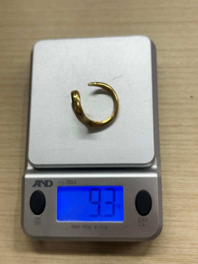 TIFFANY&CO.ティファニー　オープンハート　リング9.5号　ヴィンテージ