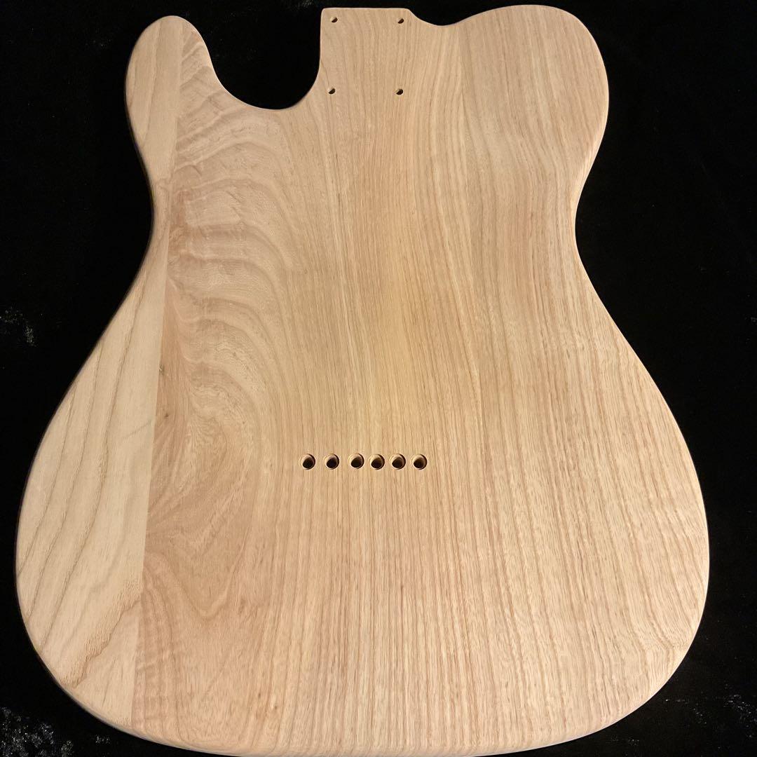 カナダ産アッシュ材　エレキギター　テレキャスター　ボディ　アッシュ