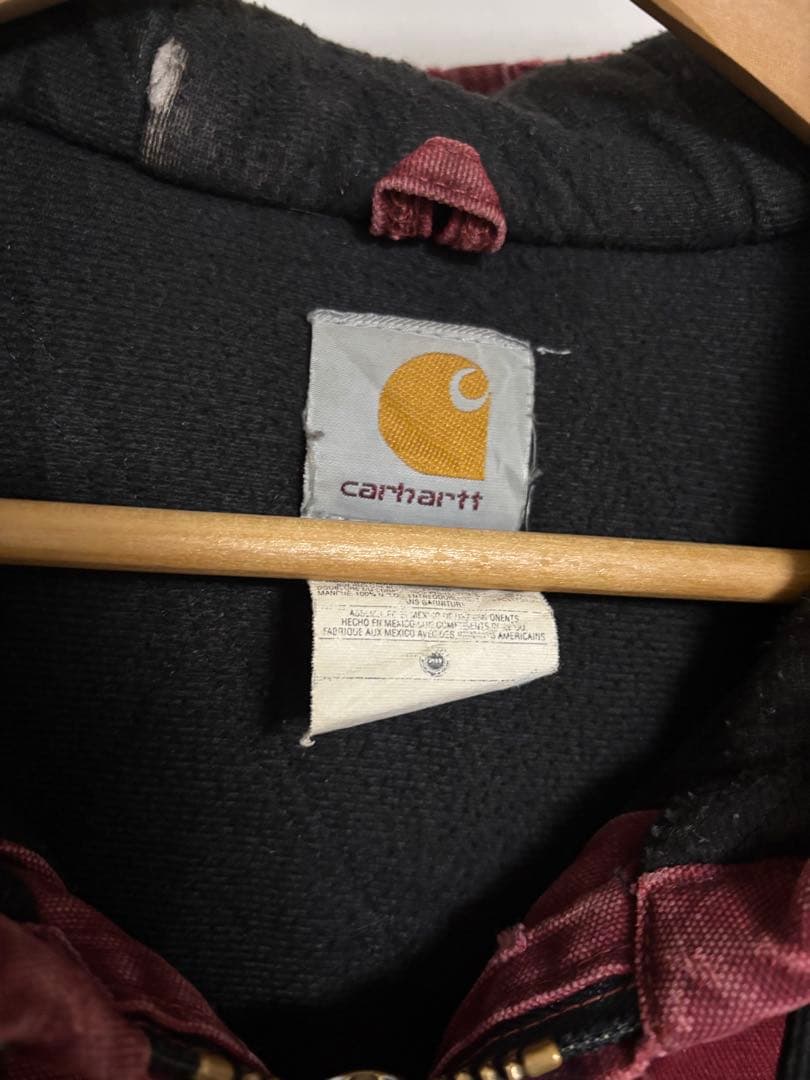 Carhartt 赤 フード付きジャケット