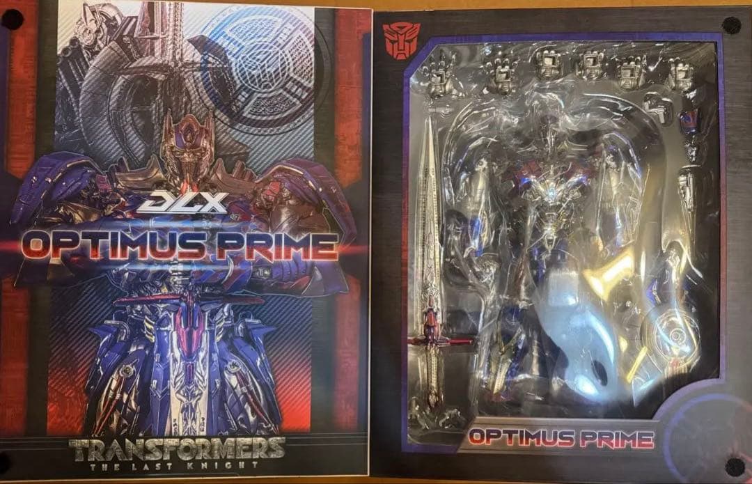 美品 DLX オプティマスプライム 最後の騎士王 threezero スリーゼロ