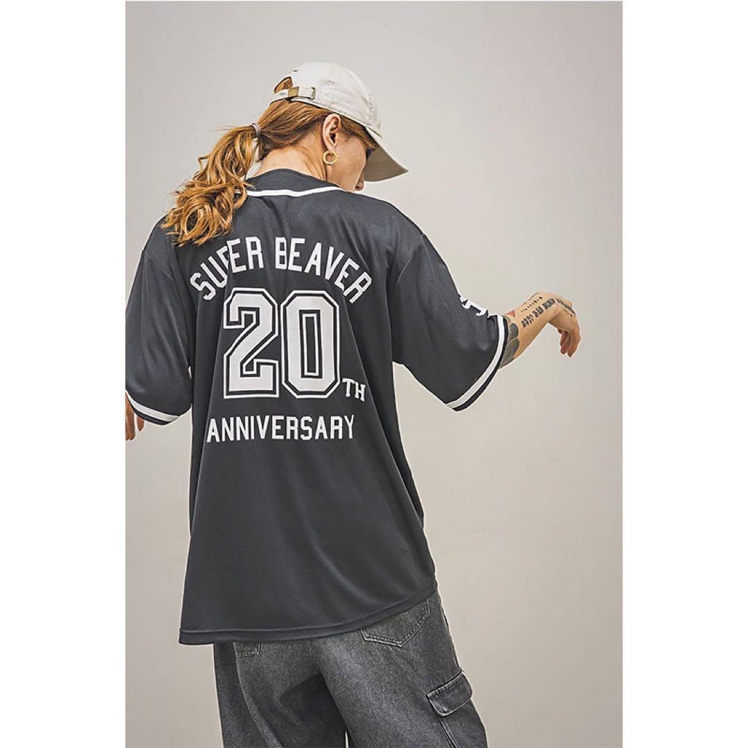 SUPER BEAVER 20thユニホーム 黒 L