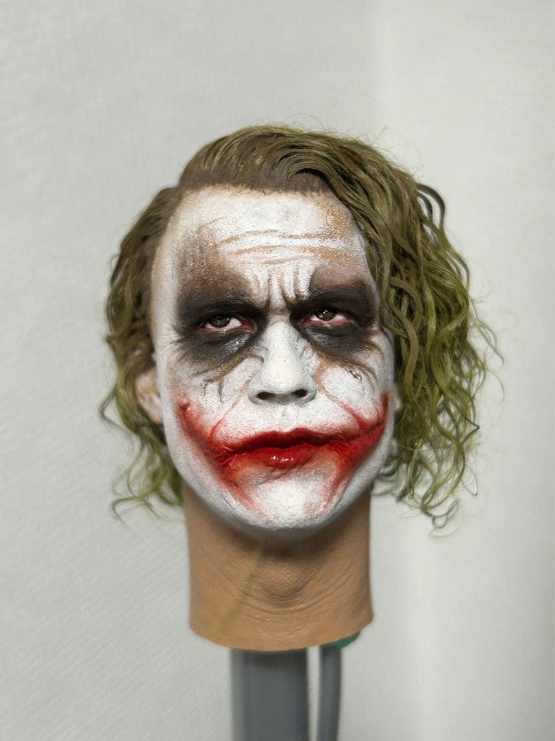 1/6 カスタム植毛ヘッド ダークナイト ジョーカー 銀行強盗Ver.