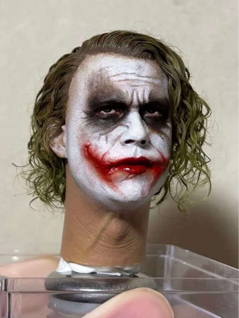 1/6 カスタム植毛ヘッド ダークナイト ジョーカー 銀行強盗Ver.