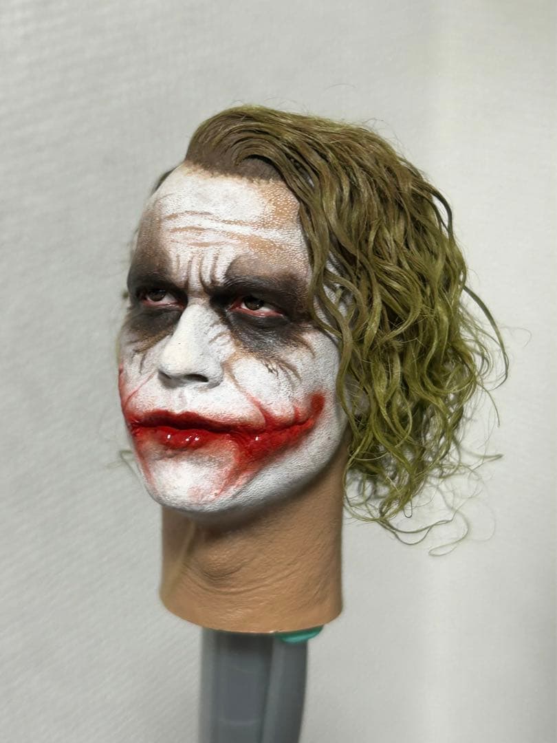 1/6 カスタム植毛ヘッド ダークナイト ジョーカー 銀行強盗Ver.