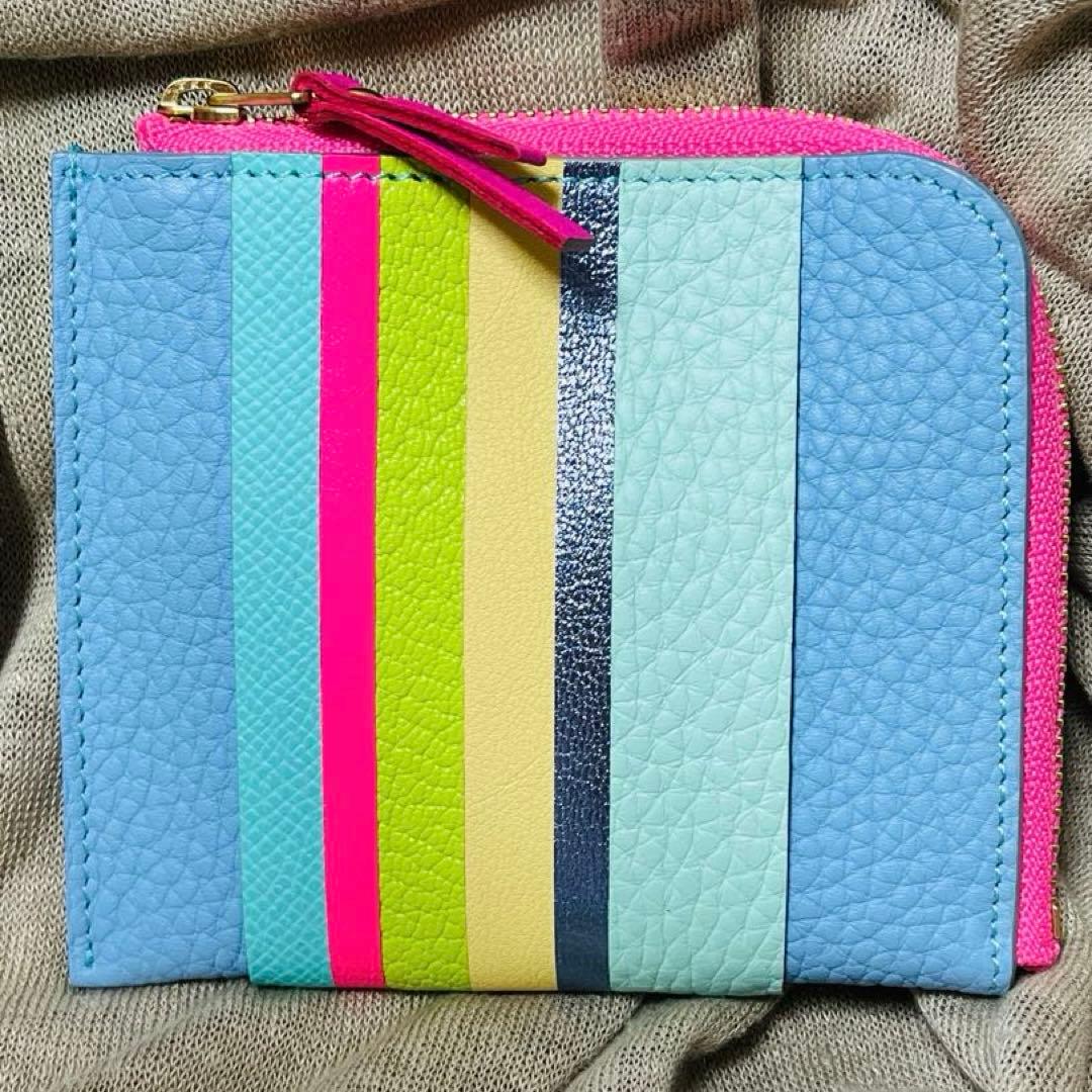 未使用⭐︎RIOWA カラフルショートウォレット 日本製