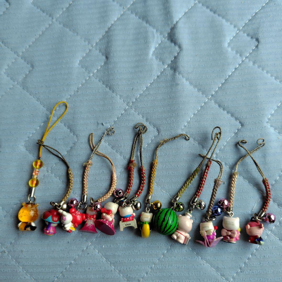 ご当地キティ 根付け ストラップ 25個セット