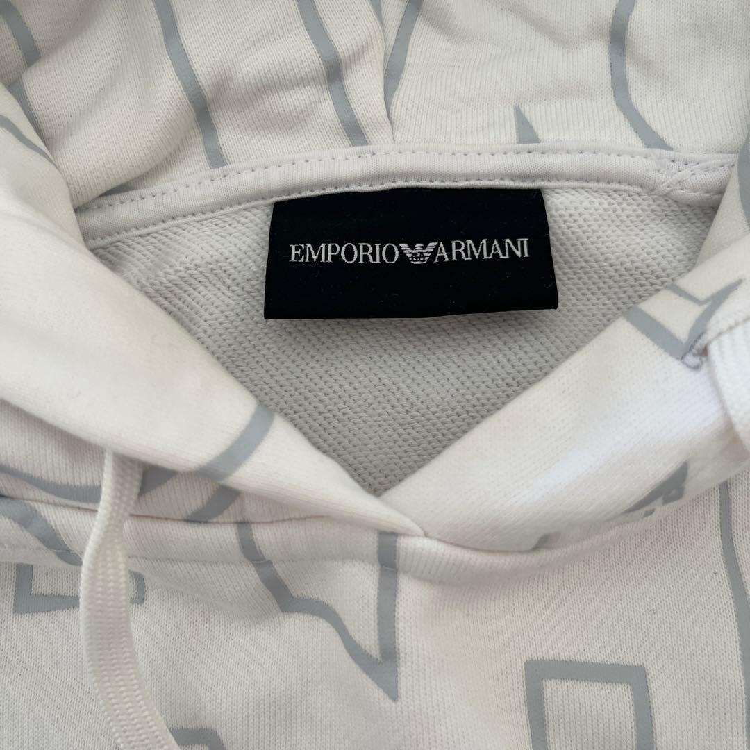 【EMPORIO ARMANI】総柄 パーカー 3H1MN9 1JVTZ