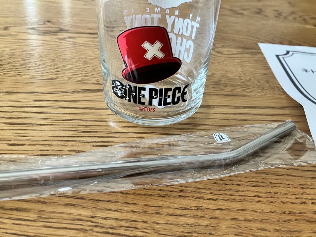 【ネトフリ当選品】ワンピース Tシャツ & グラスセット