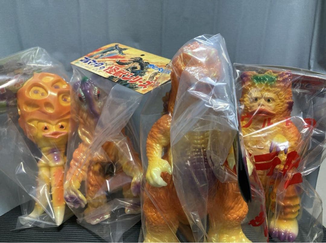 4体セット M1号 ハロウィン ゴジラ ガラモン　ヘドラ　チブル星人　スーフェス