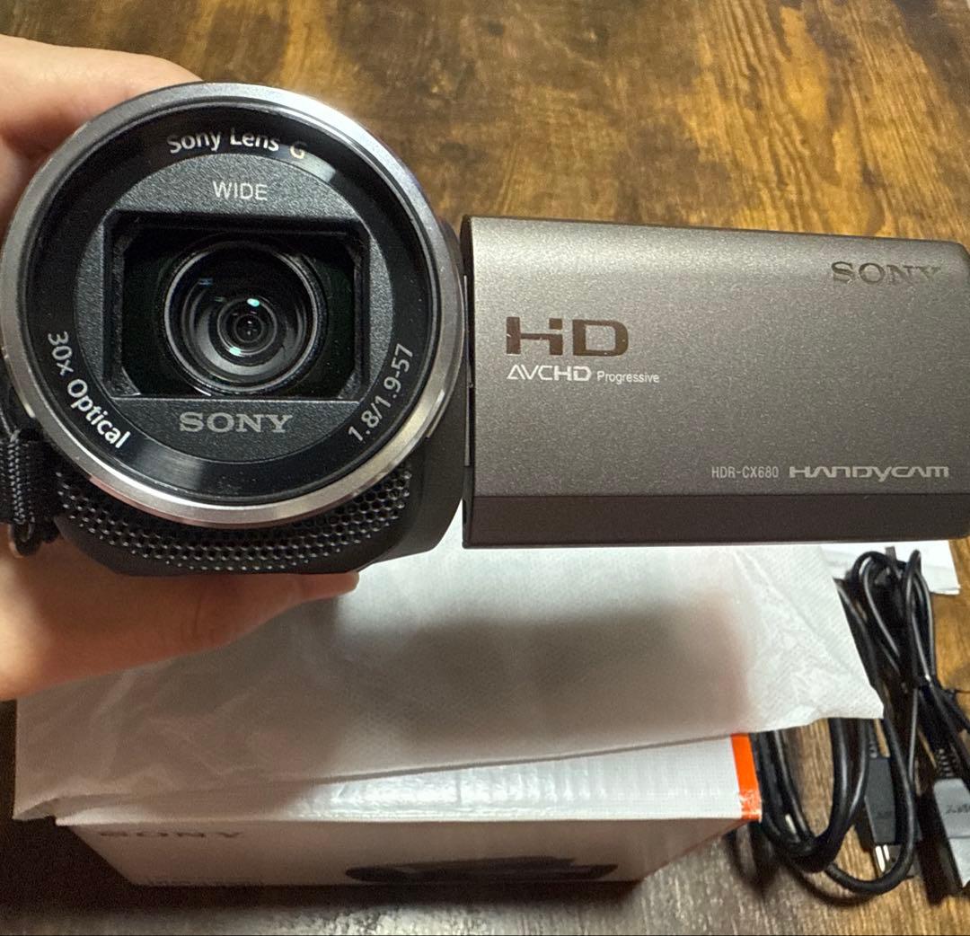 SONY HDR-CX680 20年製