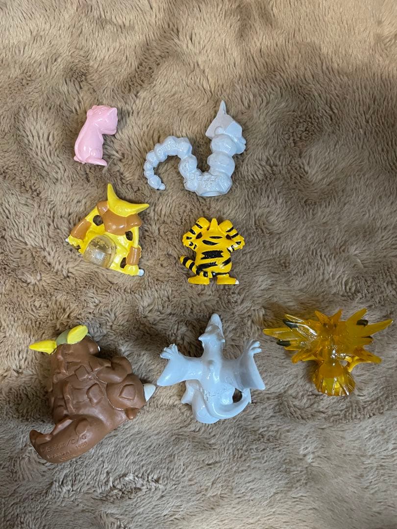 ポケモン フィギュア モンコレ　初期　平成　レトロ　 ミュウ　サンダー　ソフビ