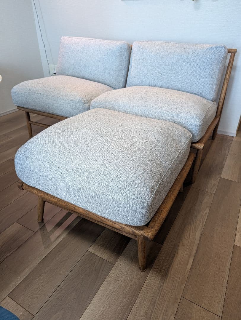 モモナチュラル CLOUD OTTOMAN(替えカバーセット)　※ソファは別出品