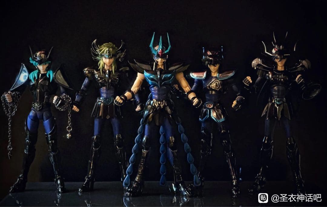 聖闘士聖衣神話EXサイズ 暗黒四天王 ＆ 暗黒フェニックス