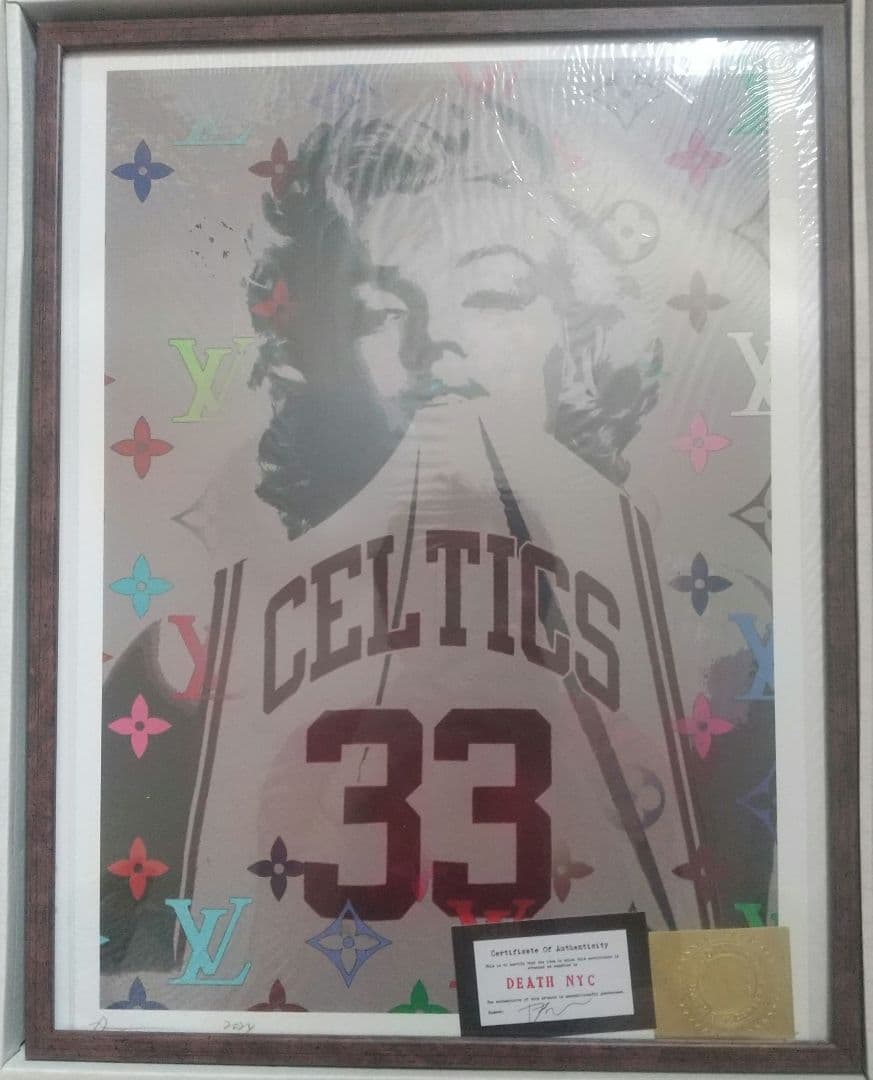 真作 超希少★マリリン・モンロー DEATH NYC ルイ・ヴィトン NBA