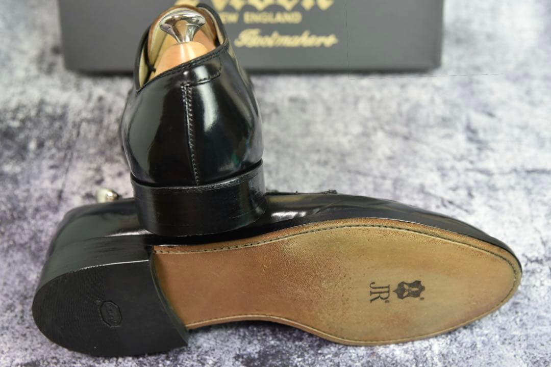 オールデン　コードバン　#54332　Vチップ　8D　黒　モディファイドラスト