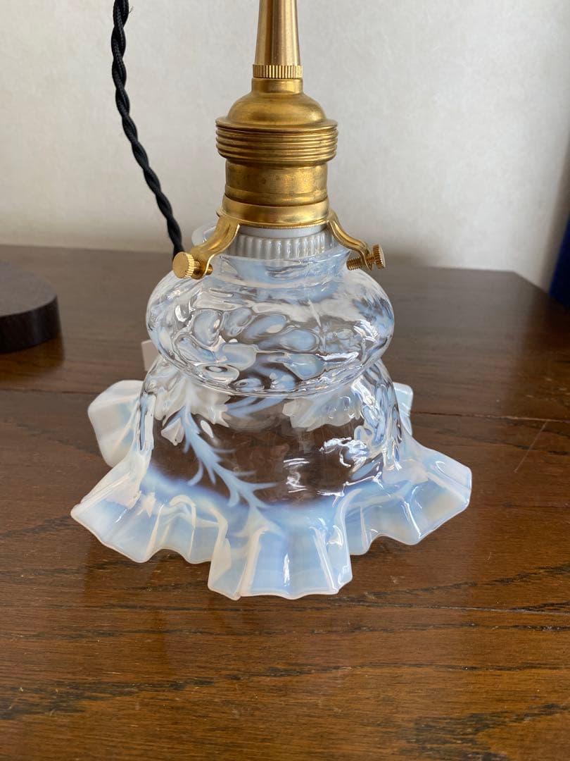 OLD FENTON 　デイジー&ファーン　オパールセント　ガラスシェード