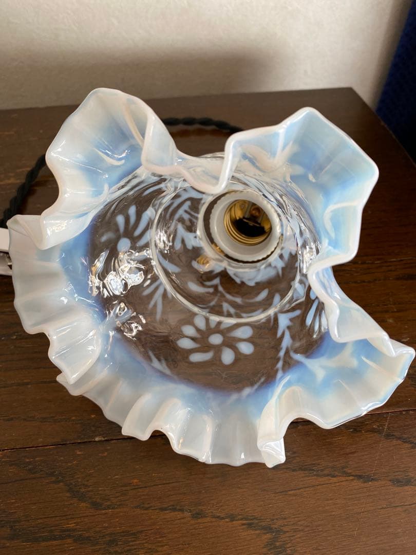 OLD FENTON 　デイジー&ファーン　オパールセント　ガラスシェード