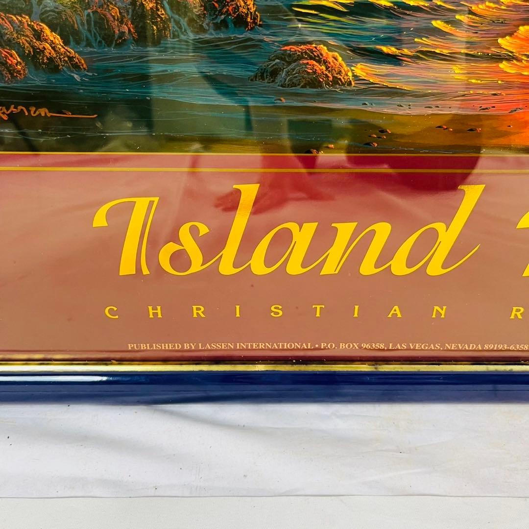 【良品】 ラッセン 特大  Romance ポスター