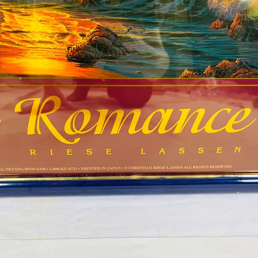 【良品】 ラッセン 特大  Romance ポスター