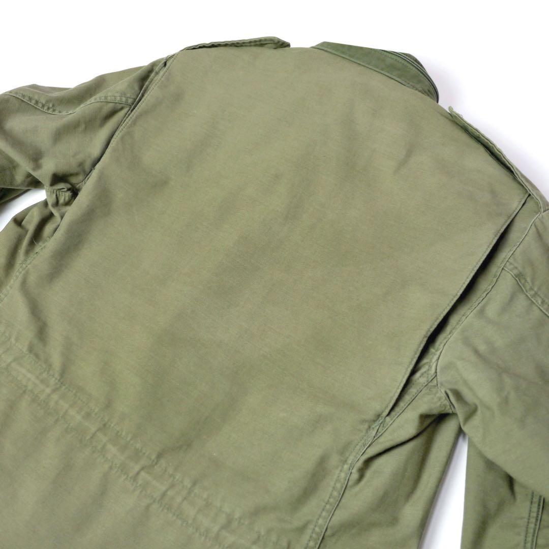80sビンテージM-65ミリタリー米軍フィールド ジャケット3RD軍物M-R古着