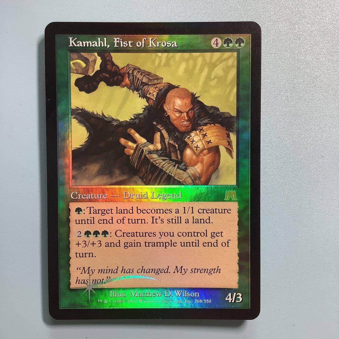 クローサの拳カマール　ONS英語foil