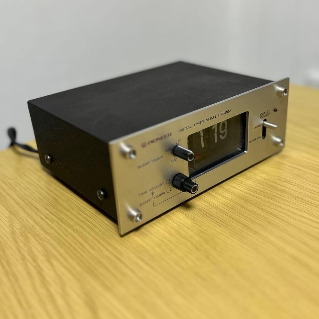 【メンテ済み・動作正常】PIONEER パタパタ時計 PP-215A
