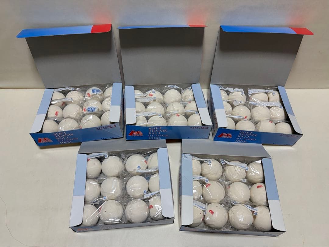 新品　アカエム　ソフトテニス　公認球　ボール　5ダース　60球 管理番号１