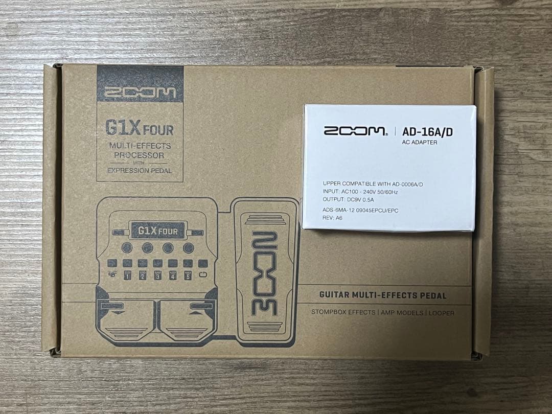 ZOOM / G1X FOUR -純正ACアダプター付- マルチエフェクター