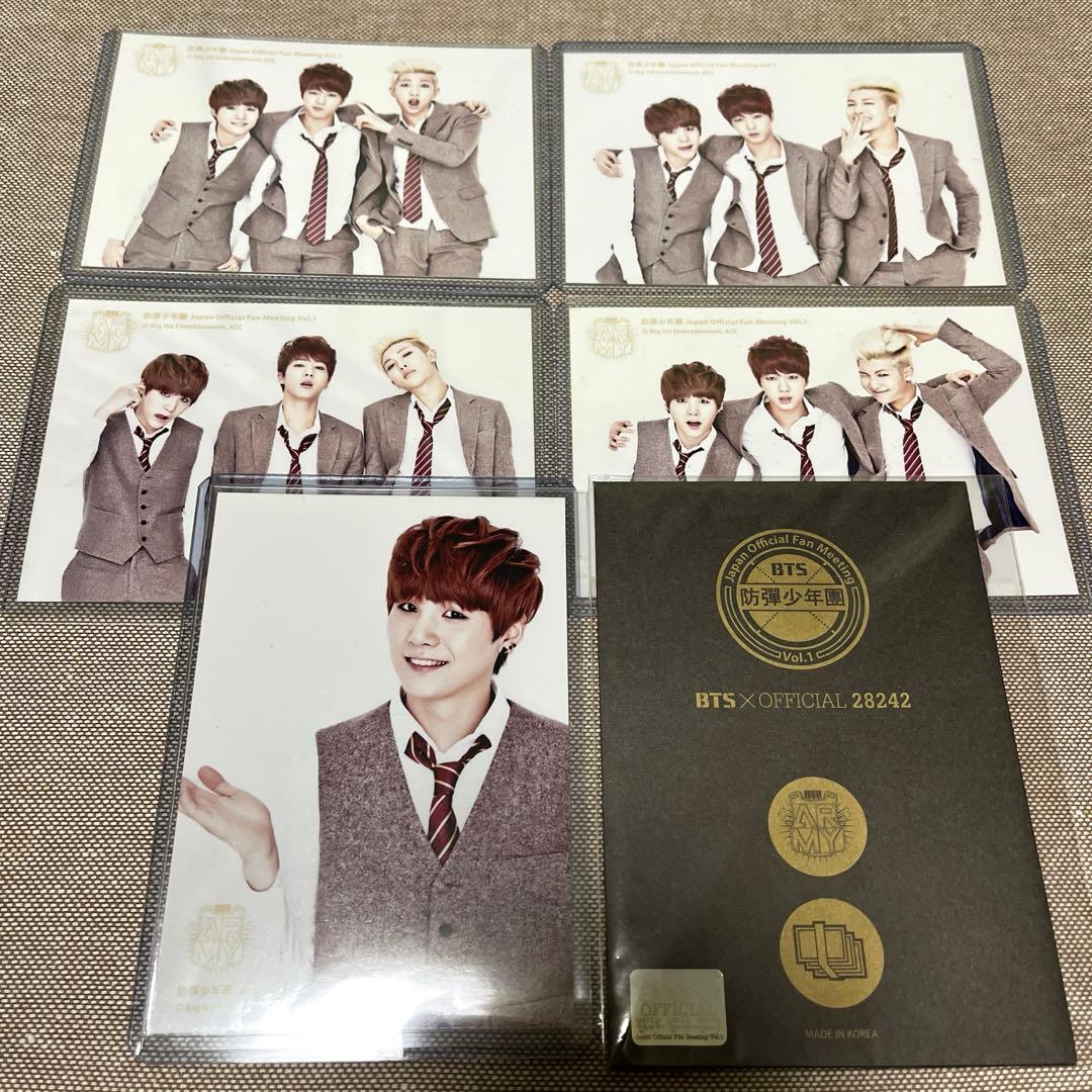 BTS 日本　ファンミーティング　Vol1 ファンミ　生写真　ユンギ　コンプ