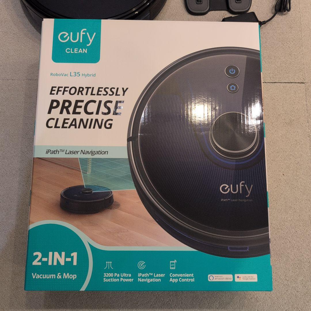 Eufy RoboVac L35 Hybrid ロボット掃除機