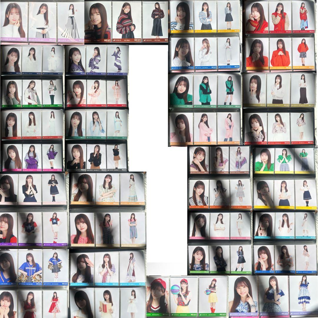 乃木坂46 菅原咲月 2023年月間ランダム 生写真 コンプ 36種 まとめ売り