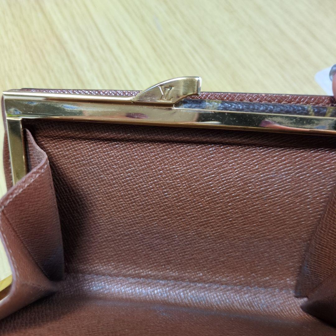 がま口　財布 ルイヴィトン　モノグラム ヴィエノワ がま口 折り財布