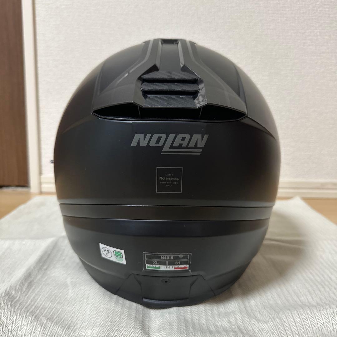NOLAN ジェットヘルメット マットブラック XL