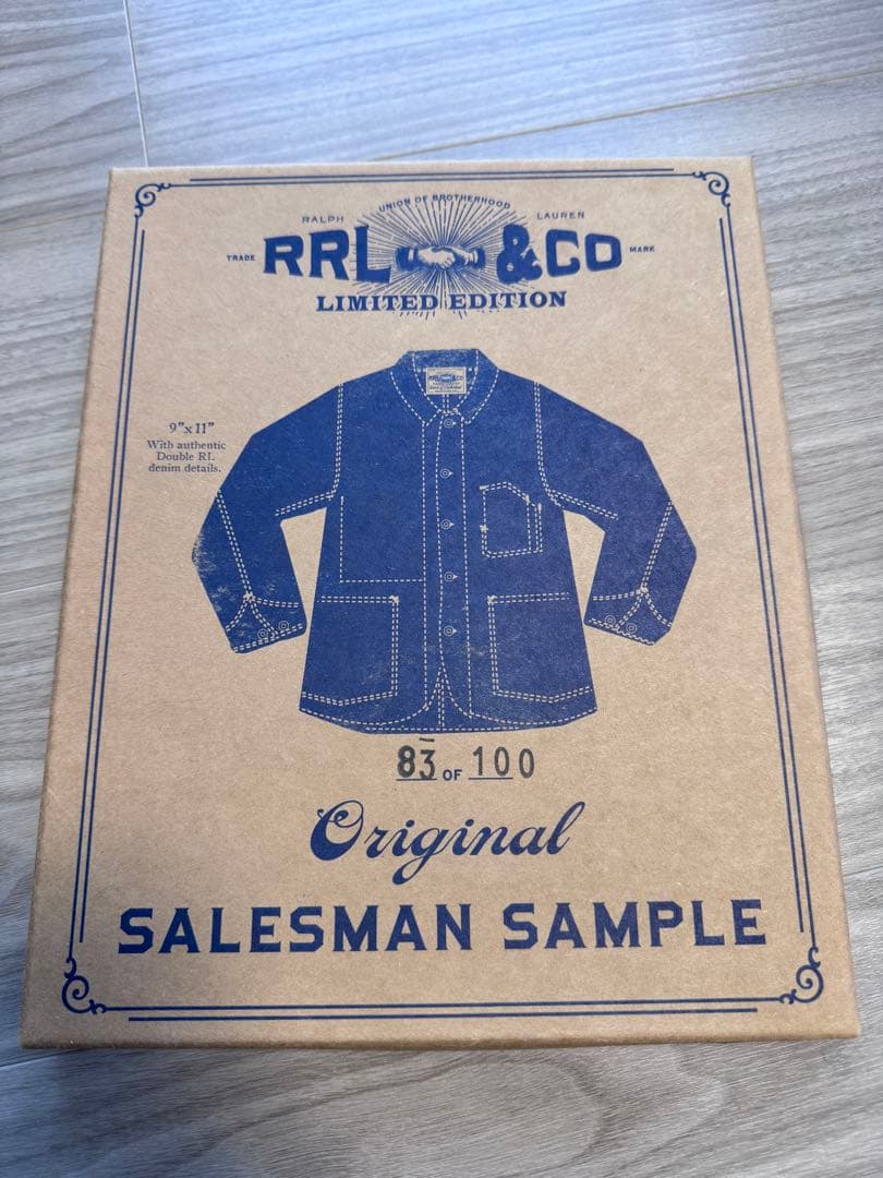 【希少】RRL SALESMAN SAMPLE セールスマンサンプル