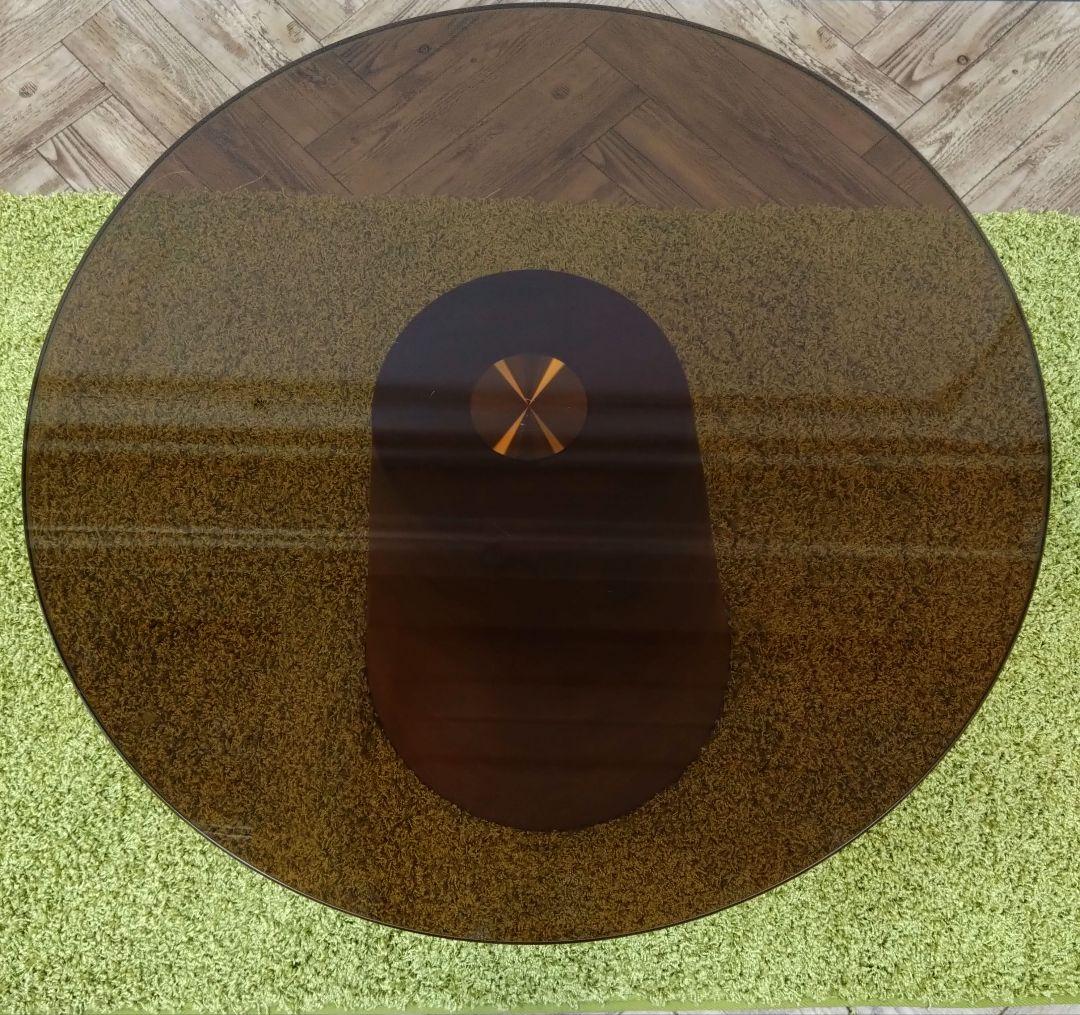 AbitaStyle アビタスタイル 遠藤照明 サイドテーブル ガラス円形天板