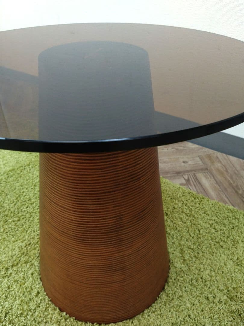 AbitaStyle アビタスタイル 遠藤照明 サイドテーブル ガラス円形天板