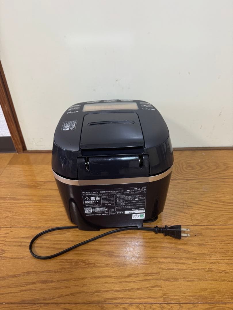 タイガー　圧力IHジャー炊飯器　 JPI-G100 2021年製　5.5合