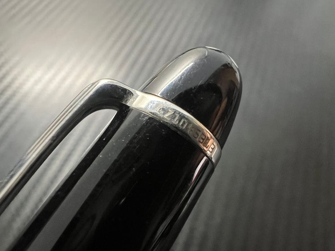 モンブラン 万年筆 P145 プラチナライン F